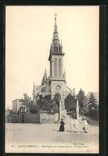 AK Saint-Brieuc, Basilique de Notre-Dame d`Espérance