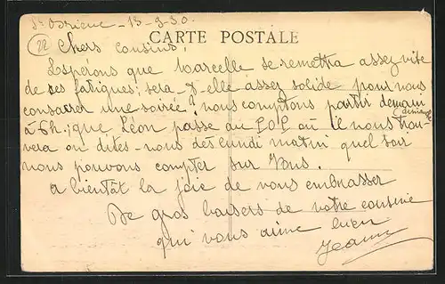 AK Binic, Hôtel de la Plage, Vue de la Mer