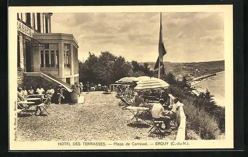 AK Erquy, Hotel des Terrasses - Plage de Carroual