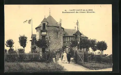 AK Saint-Jacut-de-la-Mer, Restaurant du vieux Moulin