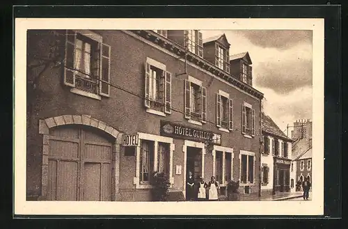 AK Landivisiau, L`Hôtel Guilliou, rue Saint-Guénal