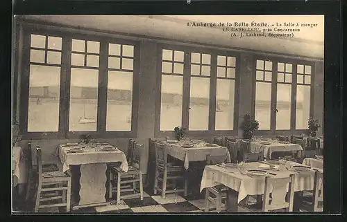 AK Le Cabellou, L`Auberge de la Belle Etoille, la Salle a manger