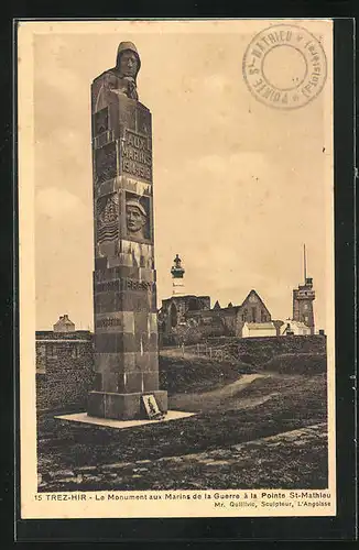 AK Trez-Hir, Le Monument aux Marins de la Guerre à la Pointe St-Mathieu