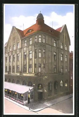 AK M. Ostrava, Hotel a kavárna Royal