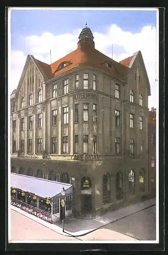 AK M. Ostrava, Hotel u. Café Royal