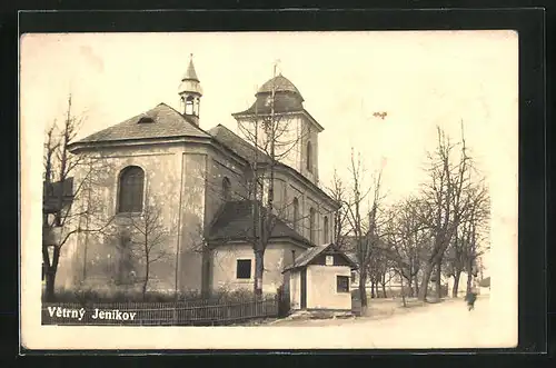 AK Vetrný Jenikov, Kostel