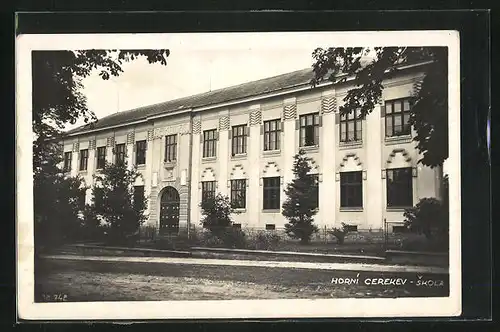 AK Horní Cerekev, Skola, Schule