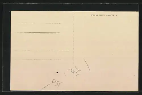 AK Mor. Budejovice, Blick auf die Ortschaft