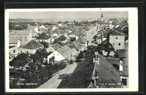 AK Golc. Jenikov, Blick auf die Ortschaft