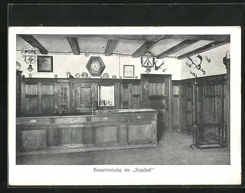 AK Würzburg, Gasthaus Zum Stachel