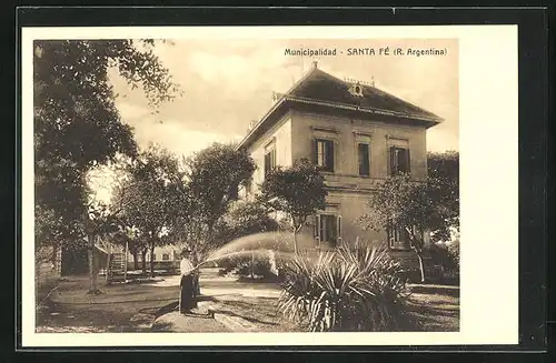 AK Santa Fé, Municipalidad, Gartenpartie