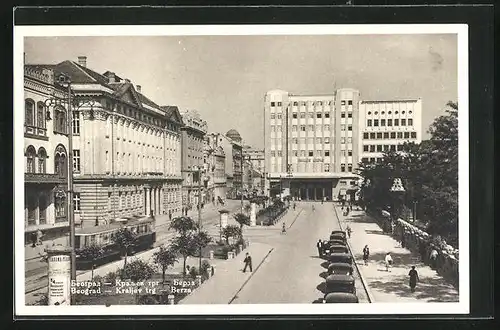 AK Beograd, Kraljev trg, Berza