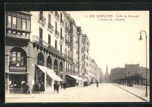 AK San Sebastian, Calle de Hernani