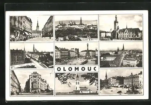 AK Olomouc, eun Ansichten der Stadt