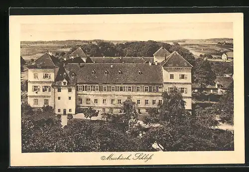 AK Messkirch, Blick auf das Schloss