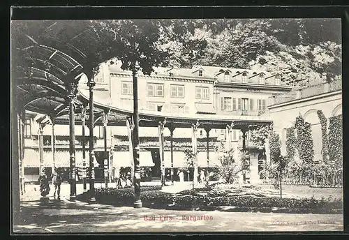 AK Bad Ems, Kurgarten