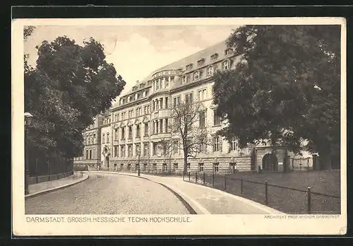 AK Darmstadt, Grossh. Hessische Techn. Hochschule