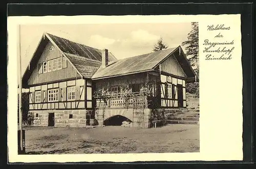 AK Leimbach, Waldhaus der Berggemeinde Hundskopf.