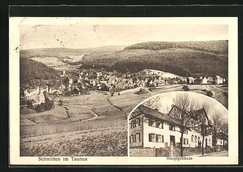 AK Schmitten / Taunus, Hotel & Erholungsheim Schmitten, Hauptgebäude