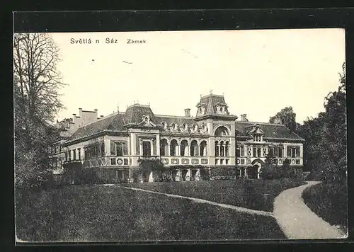 AK Svetla n. Saz, Zamek, Schloss