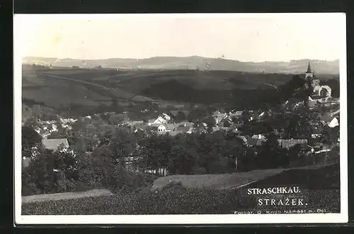 AK Straschkau / Strazek, Panorama