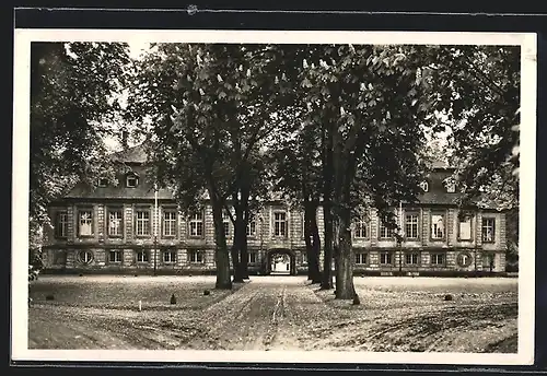 AK Karlsruhe, Bauernführerschule Schloss Scheibenhardt, Vorderansicht