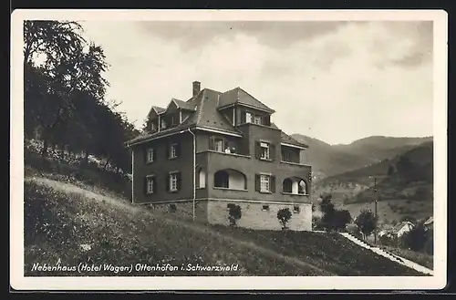 AK Ottenhöfen / Schwarzwald, Hotel Wagen, Nebenhaus