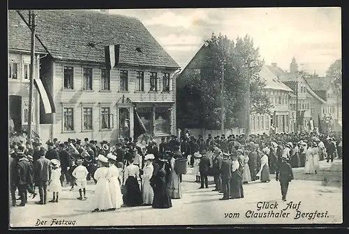 AK Clausthal, Clausthaler Bergfest, Der Festzug