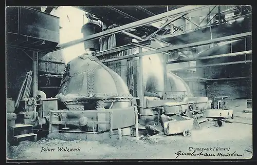 AK Peine, Peiner Walzwerk, Thomaswerk, Birnen