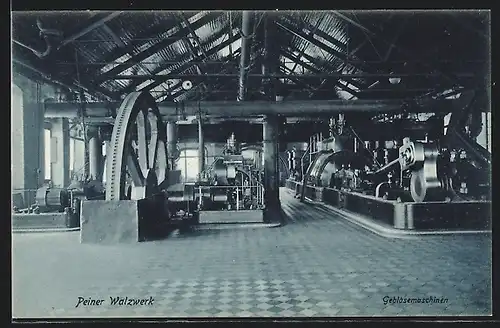 AK Peine, Peiner Walzwerk, Gebläsemaschinen