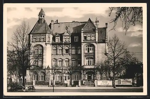 AK Dresden, Hotel Artushof, Fetscherstrasse 30