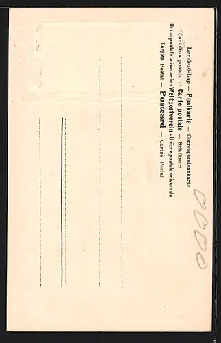 Präge-AK Köln-Neustadt, Strasse Hohenzollern-Ring mit Litfasssäule, Banier-Lied, Passepartout