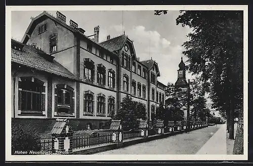 AK Hohen Neuendorf, Blick auf die Schule