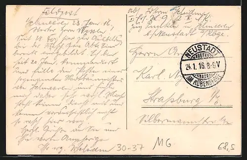 Foto-AK Soldaten der Infanterie in Uniform mit Maschinengewehr