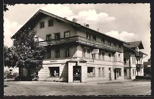 AK Sauerlach bei München, Fremdenheim Dilg und Apotheke