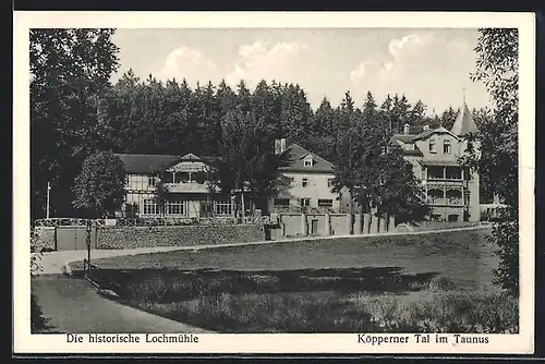 AK Köppern i. T., Hotel Die Historische Lochmühle