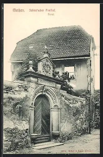 AK Meissen, Jahnascher Freihof, Portal