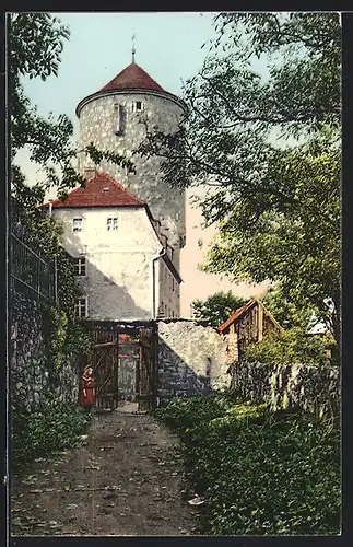 AK Bautzen, Partie am Nicolaiturm