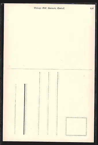Künstler-AK Einbeck, alter Befestigungsturm an der Münsterkirche