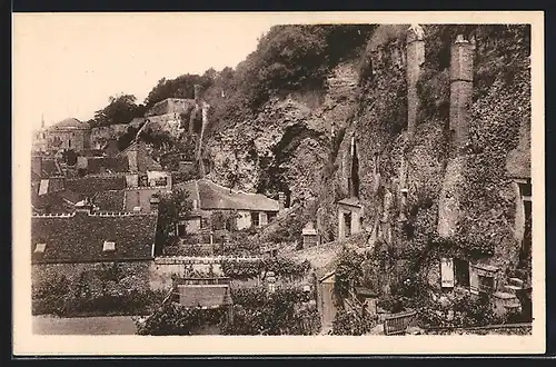 AK Amboise, Habitations troglodytes, Höhlenwohnungen