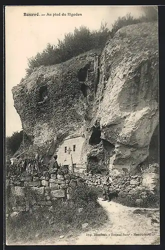 AK Bourré, Au pied du Rigodon, Höhlenwohnung