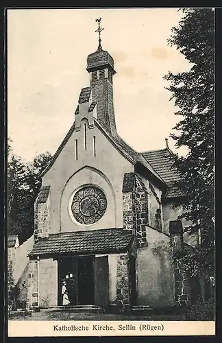 AK Sellin /Rügen, Katholische Kirche