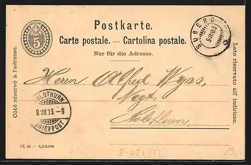 Lithographie Lörrach, An der Suchard Schokoladenfabrik