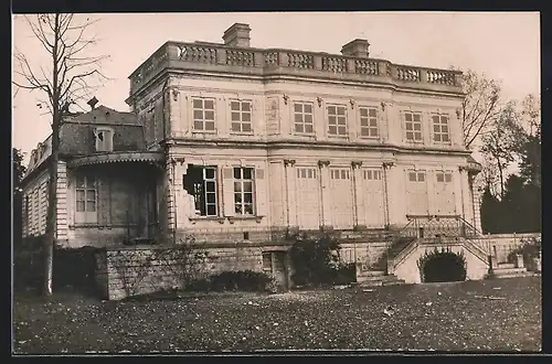 Foto-AK St. Laurent, Blick auf das zerstörte Schloss