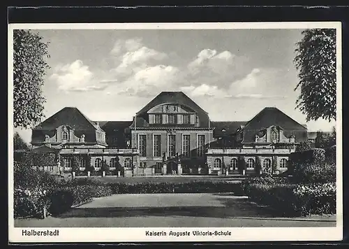 AK Halberstadt, Deutsche Mädchen-Oberschule