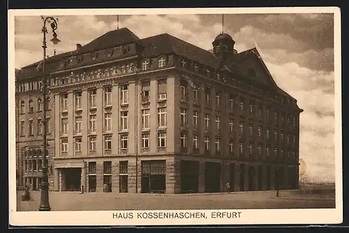 AK Erfurt, Hotel Haus Kossenhaschen