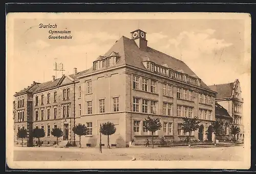 AK Durlach, Gymnasium und Gewerbeschule