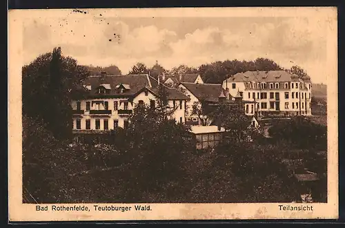 AK Bad Rothenfelde /Teutoburger Wald, Häuser im Ort