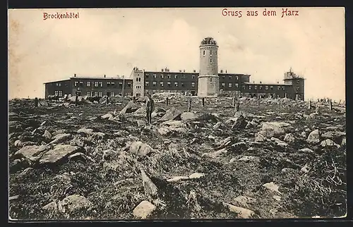 AK Brocken /Harz, Brockenhotel