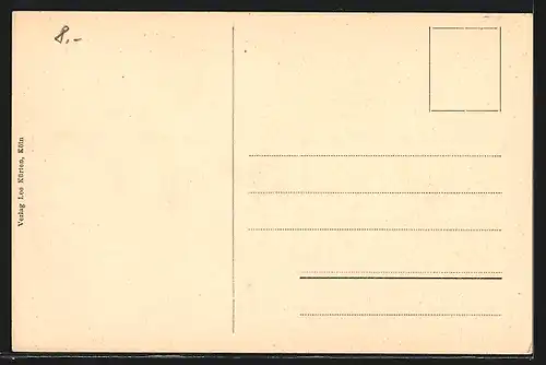 AK Köln a. Rh., Rheinufer mit Dampfschiffen